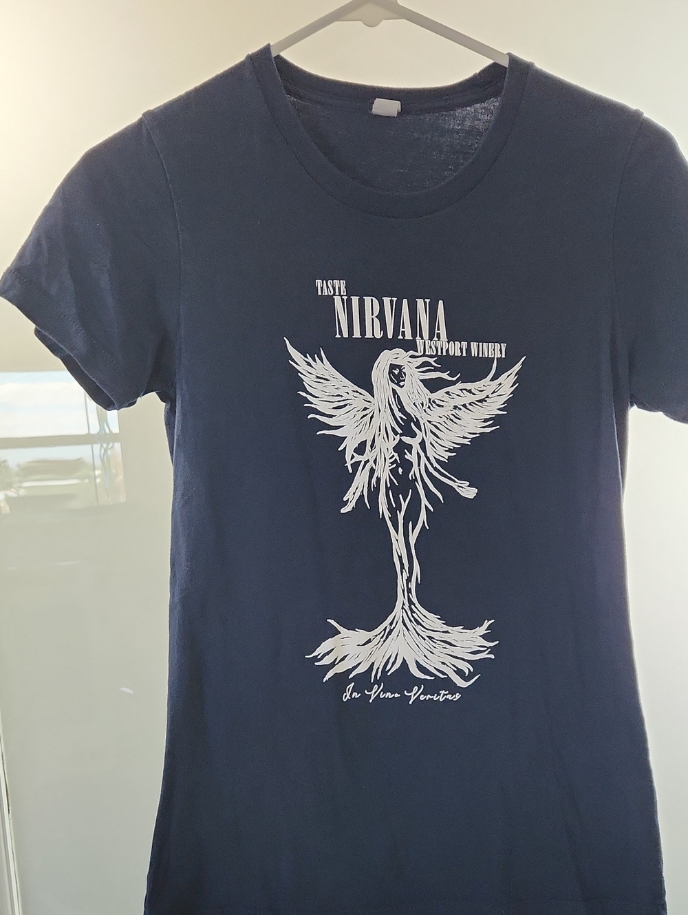 Taste Nirvana Graphic Tee - Women's Navy Short Sleeve